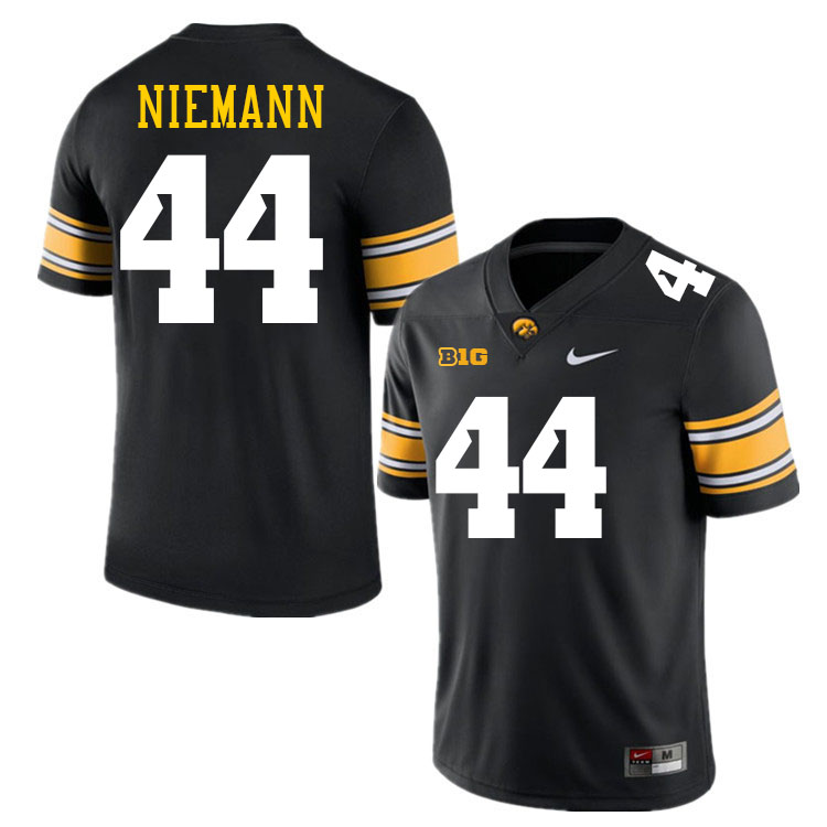 Ben Niemann Iowa Jersey,University Of Iowa Hawkeyes Fotoball Uniforms,Jersey,Gears-Black